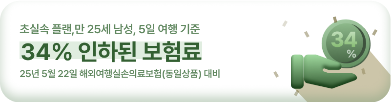 출국전 보험 혜택